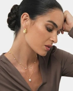 Forcast Simra Earrings Gold Sale