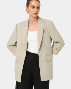 Forcast Sonique Tailored Blazer Sand Online