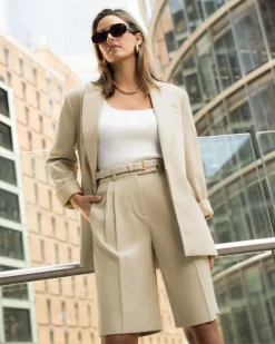 Forcast Sonique Tailored Blazer Sand Online