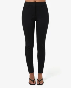 Forcast Stella Tall Trousers Black Hot