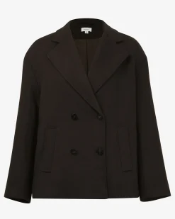 Forcast Tamara Cropped Peacoat Ganache Sale