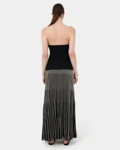 Forcast Veya Panel Bodice Black Clearance