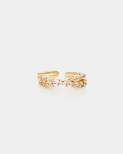 Forcast Virginia 16k Plated Ring Gold Discount