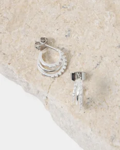 Forcast Viviana Earrings Silver Outlet