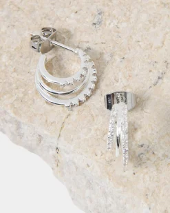 Forcast Viviana Earrings Silver Outlet