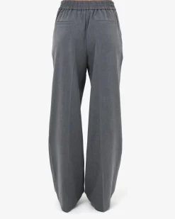 Forcast Westwood Elastic Waist Pants Grey Best