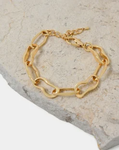 Forcast Winsley Chain Bracelet Gold