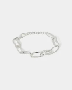 Forcast Winsley Chain Bracelet Silver Clearance