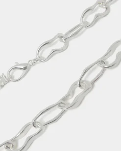 Forcast Winsley Chain Necklace Silver Sale