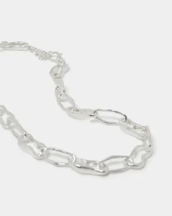 Forcast Winsley Chain Necklace Silver Sale