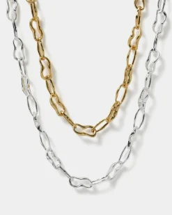 Forcast Winsley Chain Necklace Silver Sale
