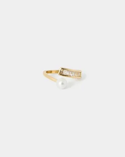 Forcast Winter 16k Plated Ring Gold Outlet
